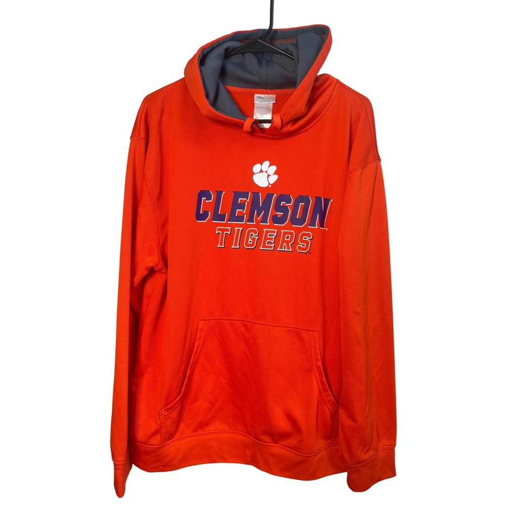 Pro by Knights Apparel Clemson Tigers Orange Performance Hoodie Mens Large
